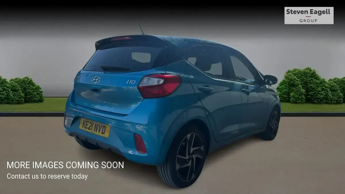 Used Hyundai i10 Premium 82 HP (60 kW) 2021 Turquoise Hatchback