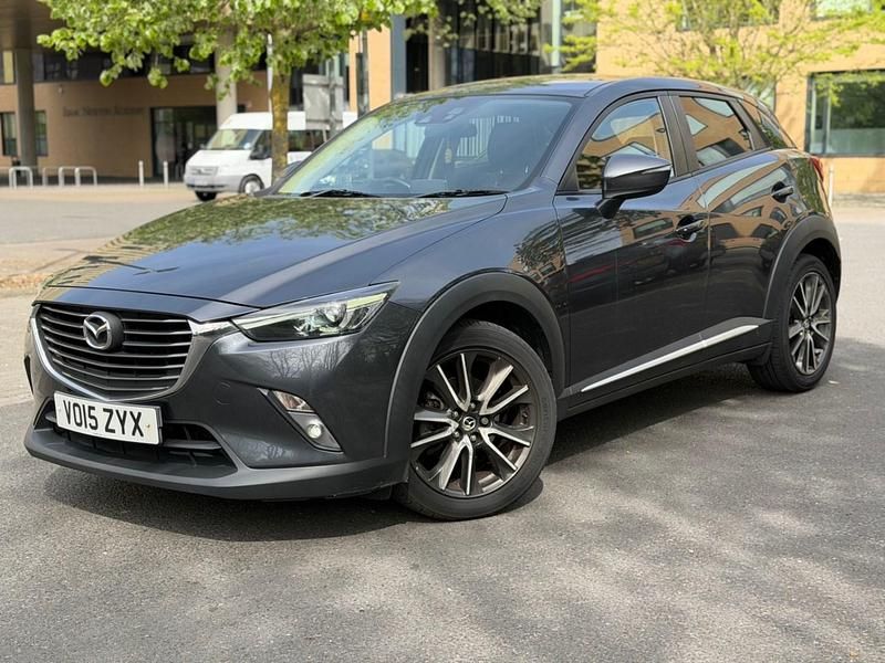 Begagnad Mazda CX-3 Inclusive 105 HK (77 kW) 2015 Grå SUV