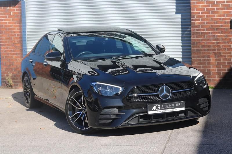 Black Used 2023 Mercedes E200 AMG line Sedan | £40,990 - Image 1/4