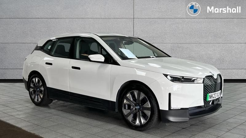 Alpine white Used 2023 BMW iX Sport Line SUV | £30,444 - Image 1/4