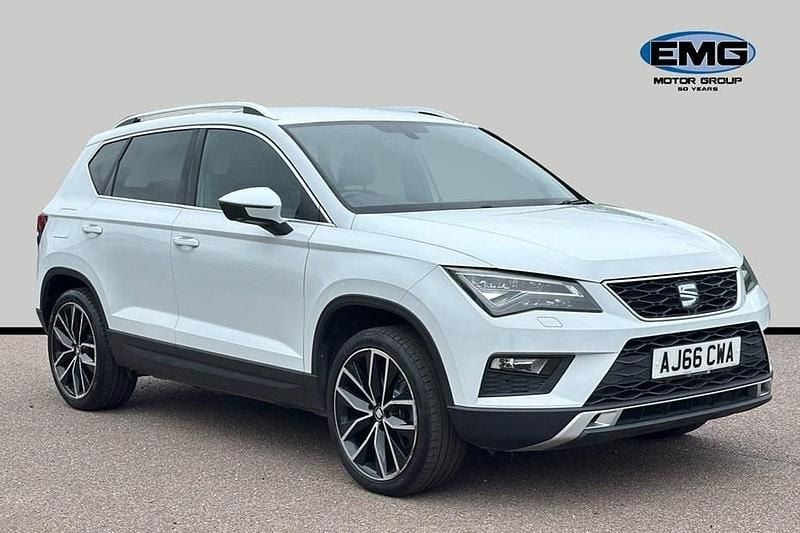 White Used 2016 Seat Ateca 4Drive SUV | £10,795 (Fair price) - Image 1/1