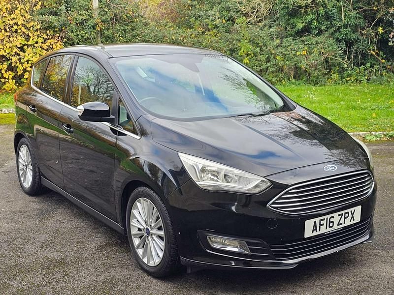 Black Used 2016 Ford C-MAX Titanium MPV | £6,750 (Fair price) - Image 1/3