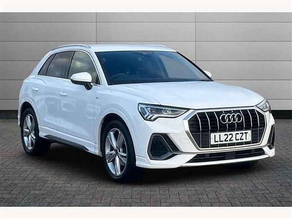 White Used 2022 Audi Q3 S-Line SUV | £23,950 (Good price) - Image 1/4