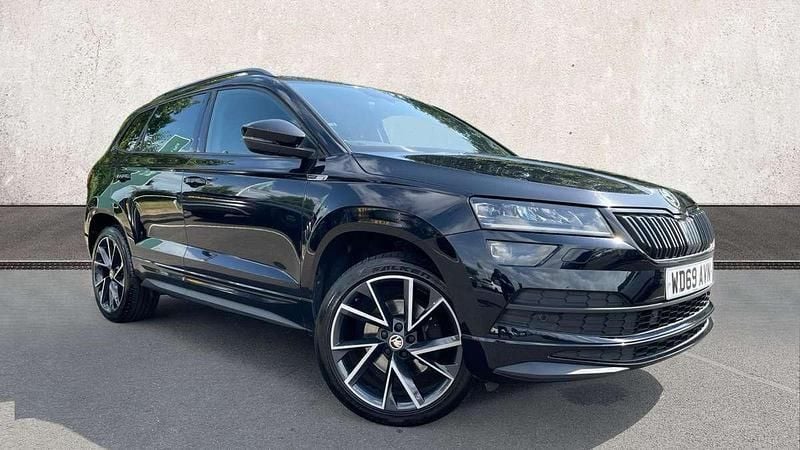 Black Used 2020 Skoda Karoq SportLine SUV | £19,000 (Fair price) - Image 1/3