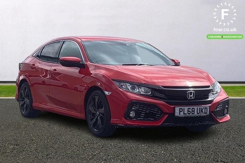 Red Used 2019 Honda Civic SR Hatchback | £10,899 (Good price) - Image 1/4