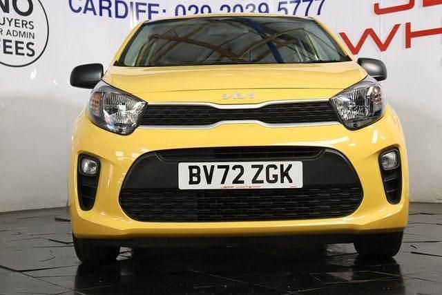 Used Kia Picanto Air 66 HP (48 kW) 2022 Yellow Hatchback