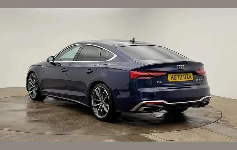 Used Audi A5 Sportback S-Line 161 HP (118 kW) 2023 Blue Hatchback