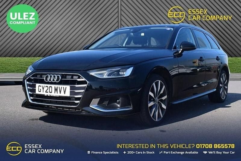 Black Used 2020 Audi A4 Sport Estate | £17,999 (Good price) - Image 1/4