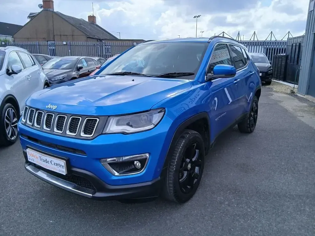 Begagnad Jeep Compass Limited 170 HK (125 kW) 2018 Blå SUV
