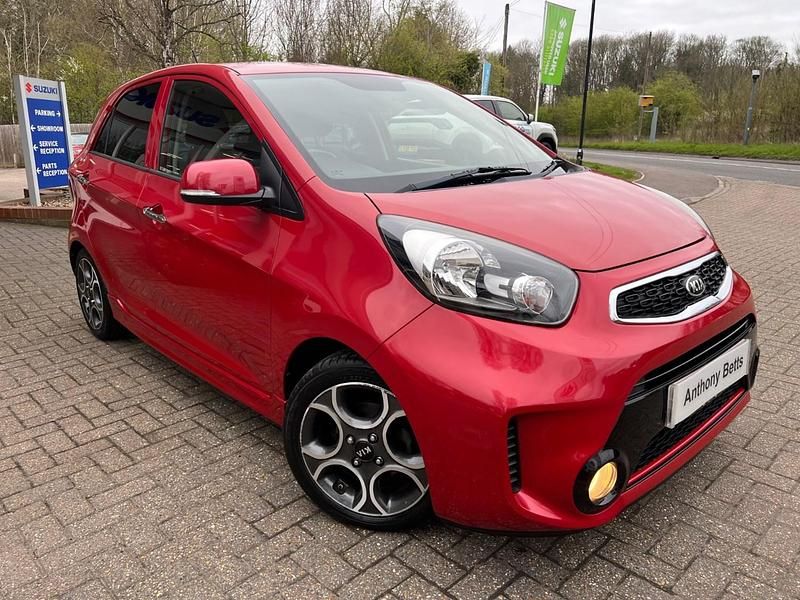 Used Kia Picanto Sport 84 HP (61 kW) 2017 Red Hatchback