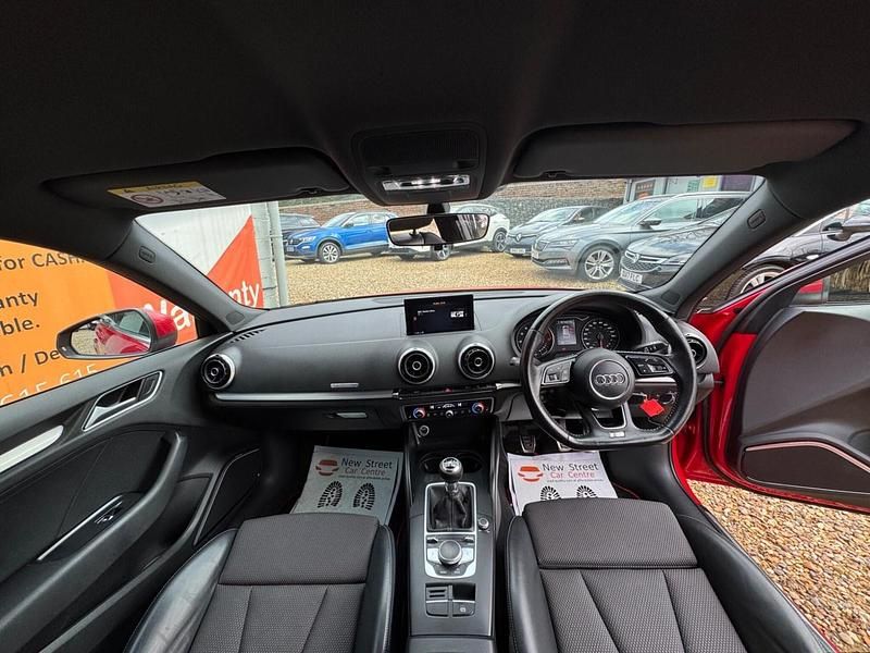 Used Audi A3 Sportback S-Line 2017 Red Hatchback