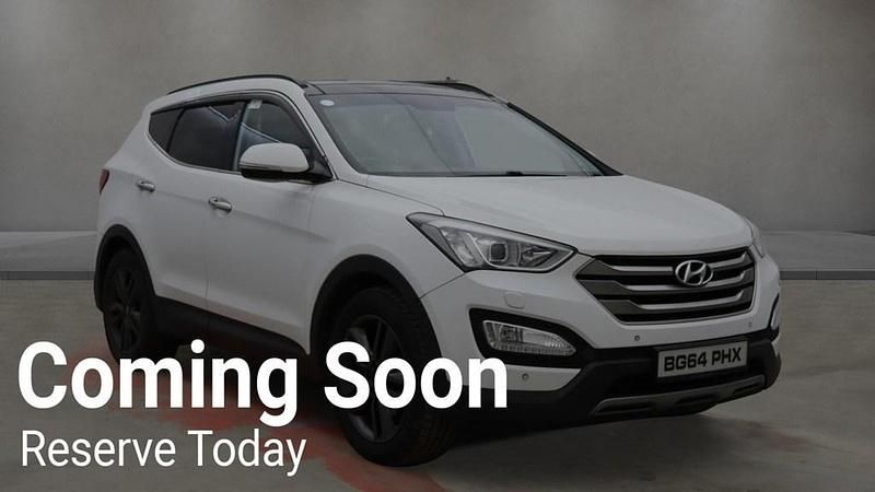 Used Hyundai Santa Fe Premium SE 2014 White SUV