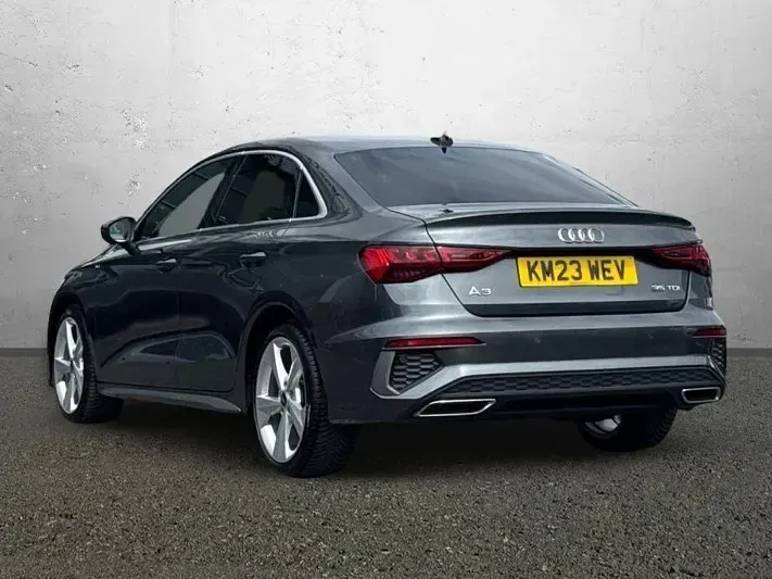 Used Audi A3 S-Line 150 HP (110 kW) 2023 Grey Sedan