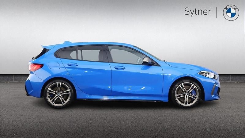 Used BMW M135 Shadowline 306 HP (225 kW) 2021 Blue Hatchback