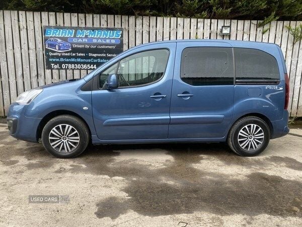 Blue Used 2016 Peugeot Partner Tepee Active MPV | £7,750 (Fair price) - Image 1/4