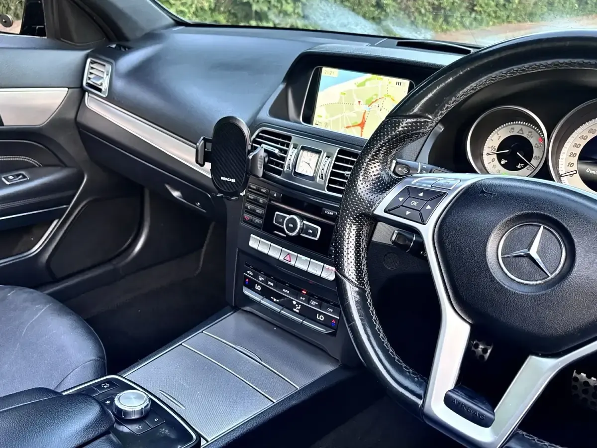 Used Mercedes E250 AMG 204 HP (150 kW) 2014 Black Cabriolet