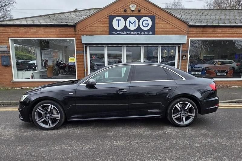 Used Audi A4 S-Line 190 HP (139 kW) 2016 Black Sedan