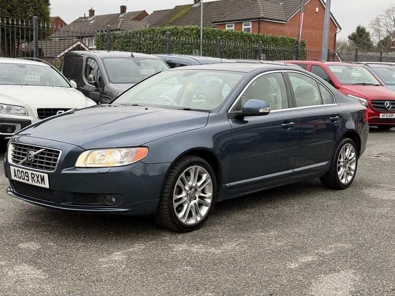 Used Volvo S80 SE 2009 Blue Sedan