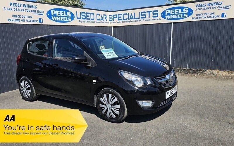 Black Used 2017 Vauxhall Viva Hatchback | £3,275 (Super price) - Image 1/4
