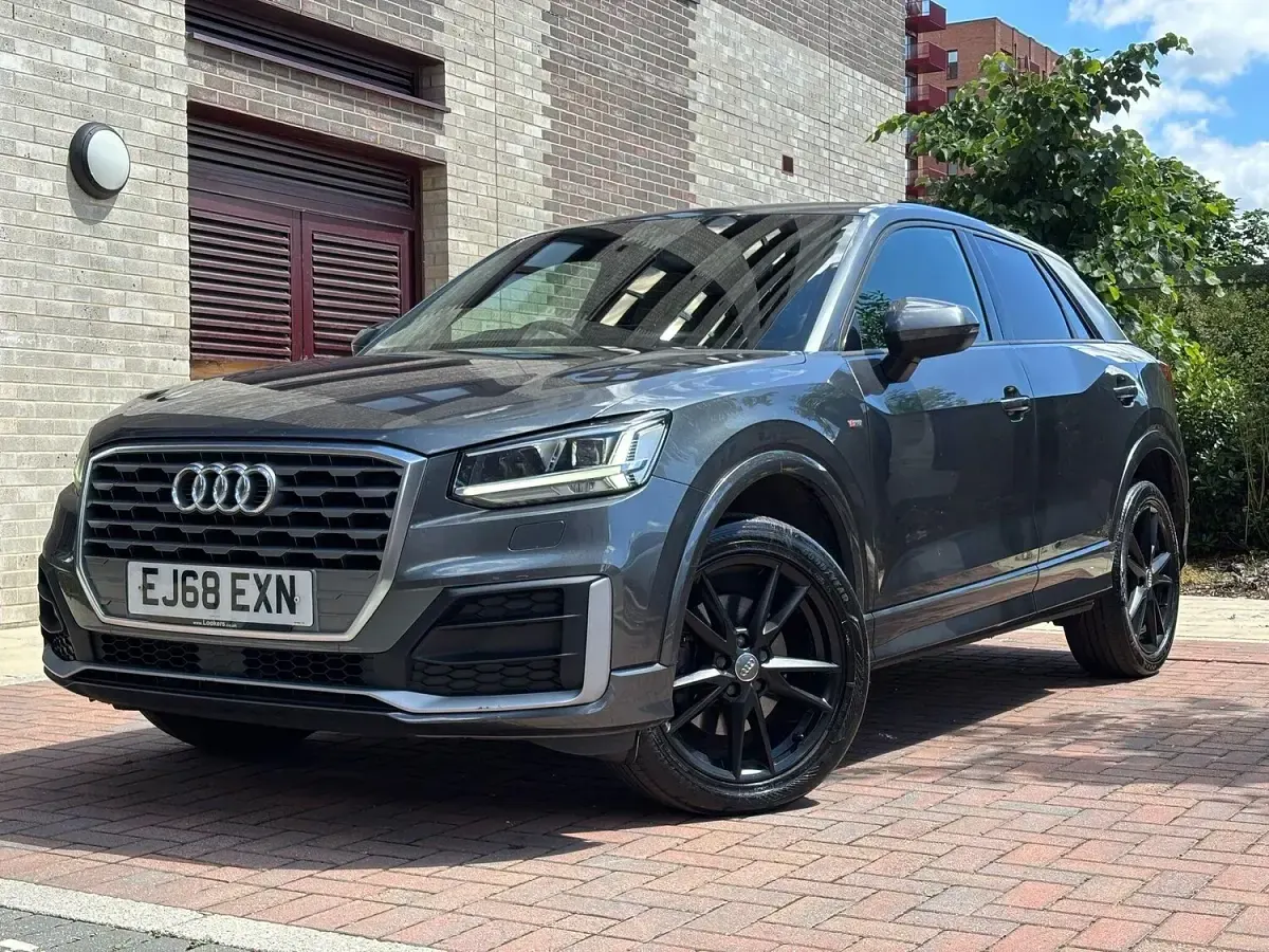 Used Audi Q2 S-Line 116 HP (85 kW) 2018 Grey SUV