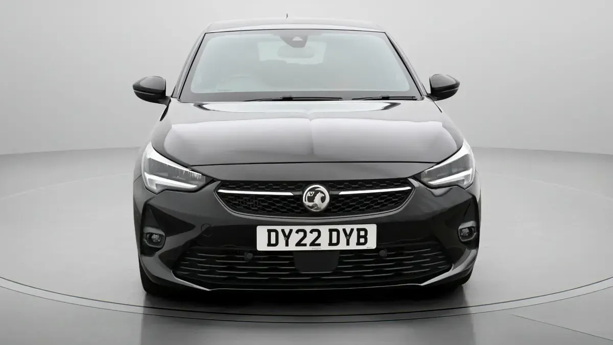 Used Vauxhall Corsa Edition 131 HP (96 kW) 2022 Black Hatchback