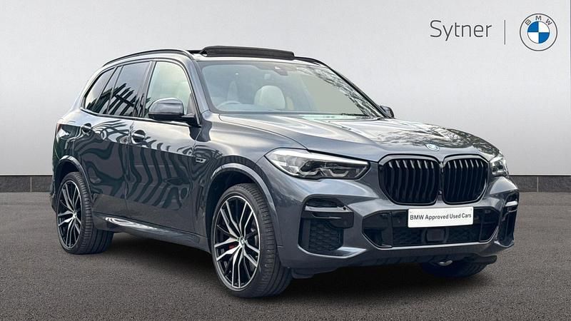 Grey Used 2022 BMW X5 M Sport SUV | £43,750 (A bit pricey) - Image 1/4