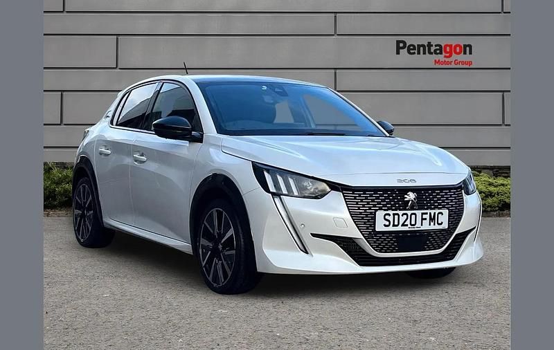 White Used 2020 Peugeot 208 GT-line Hatchback | £10,999 (A bit pricey) - Image 1/4
