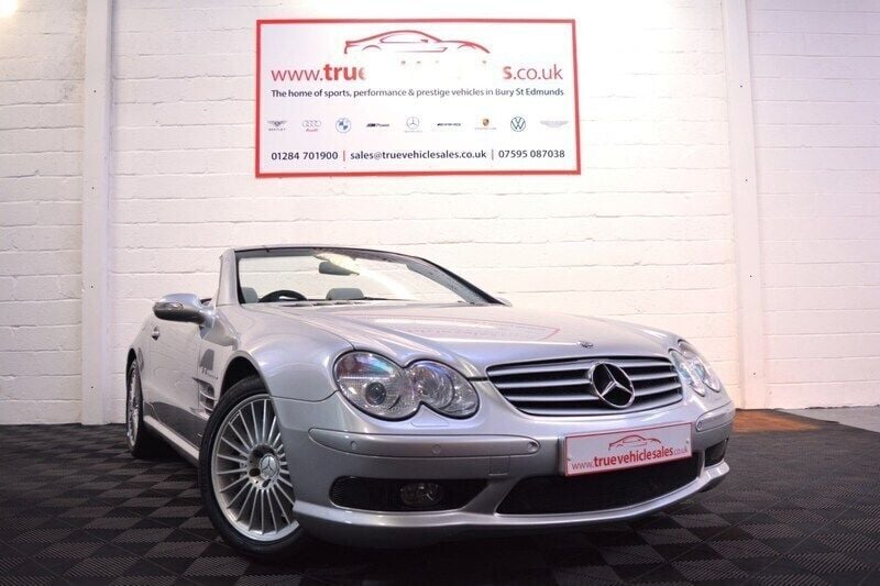 Silver Used 2003 Mercedes SL55 AMG AMG Cabriolet | £24,000 (Fair price) - Image 1/4
