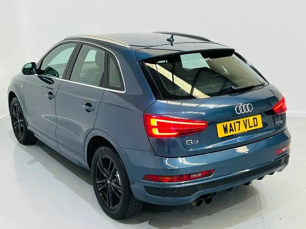 Used Audi Q3 S-Line 150 HP (110 kW) 2017 Blue SUV