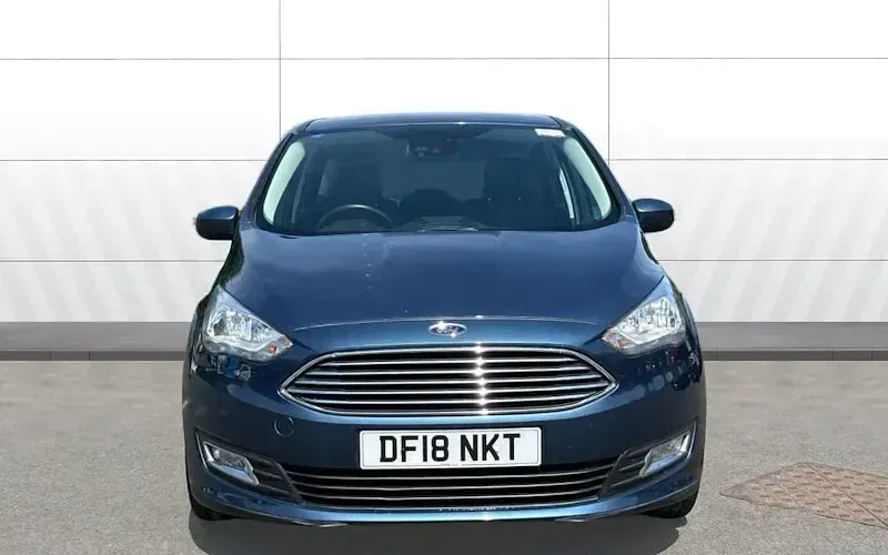 Used Ford C-MAX Titanium 125 HP (91 kW) 2018 Blue MPV