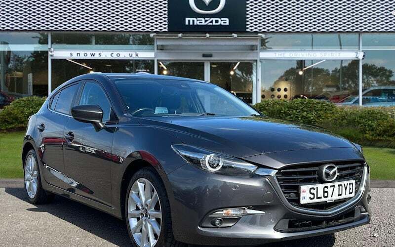 Grey Used 2017 Mazda 3 Inclusive Hatchback | £12,232 (A bit pricey) - Image 1/4