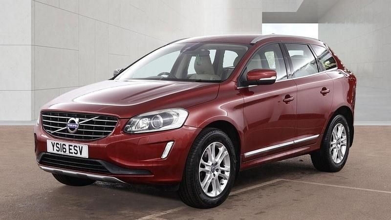 Used Volvo XC60 SE Lux 220 HP (161 kW) 2016 Flamenco red SUV
