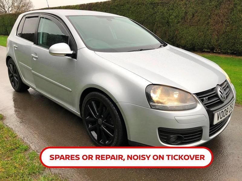 Used VW Golf VI GT 140 HP (102 kW) 2008 Silver Hatchback