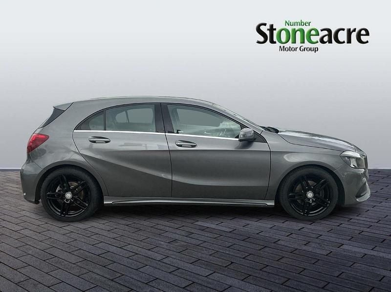 Used Mercedes A180 AMG line 109 HP (80 kW) 2016 Grey Hatchback