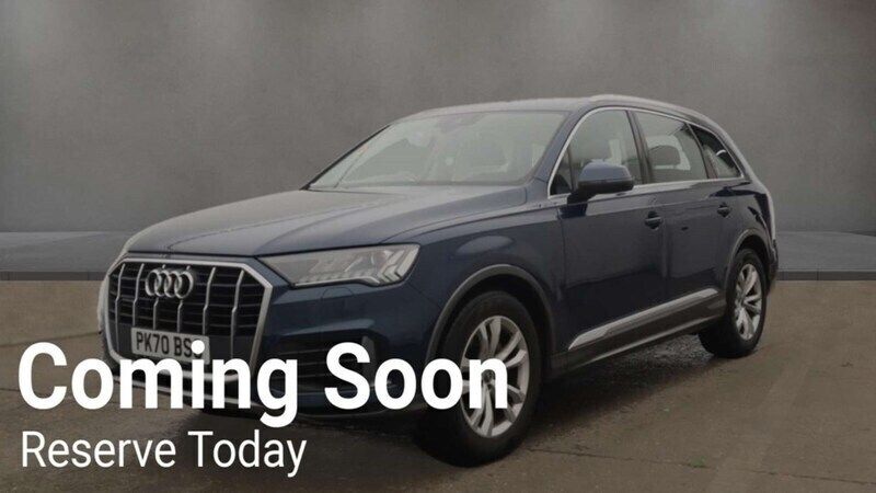 Blue Used 2020 Audi Q7 Sport SUV | £32,075 (Super price) - Image 1/3