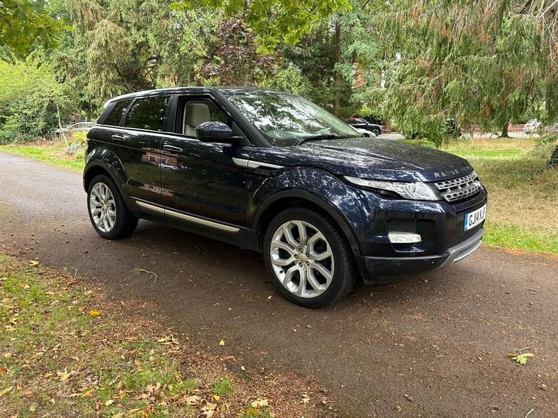 Blue Used 2014 Land Rover Range Rover evoque Prestige Estate | £8,999 (Good price) - Image 1/4