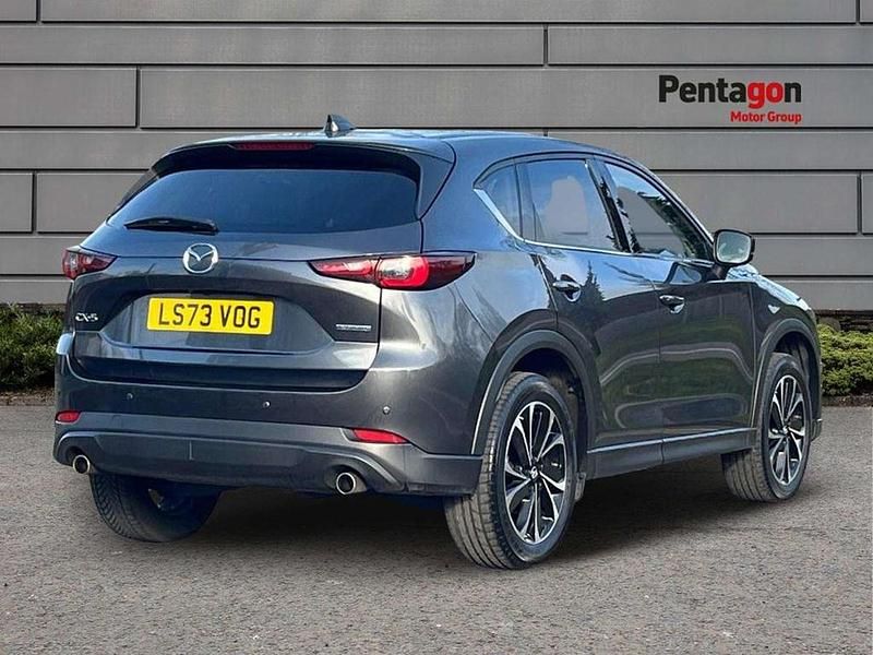 Usado Mazda CX-5 Exclusive-Line 165 HP (121 kW) 2023 Cinzento SUV