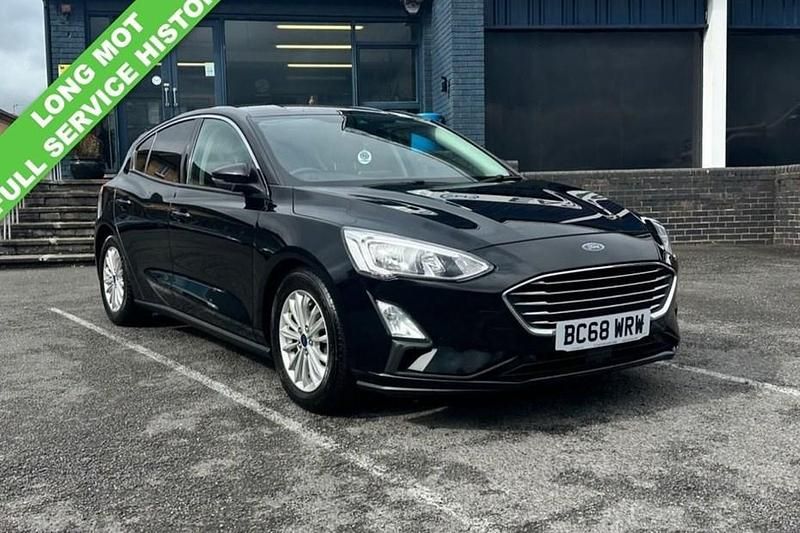Black Used 2019 Ford Focus Titanium Hatchback | £6,450 (Fair price) - Image 1/1