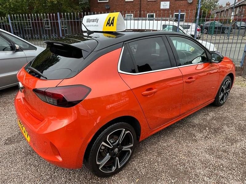 Used Vauxhall Corsa Edition 102 HP (75 kW) 2022 Orange Hatchback