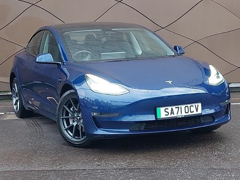 Blue Used 2021 Tesla Model 3 Long Range AWD Sedan | £19,498 (A bit pricey) - Image 1/4