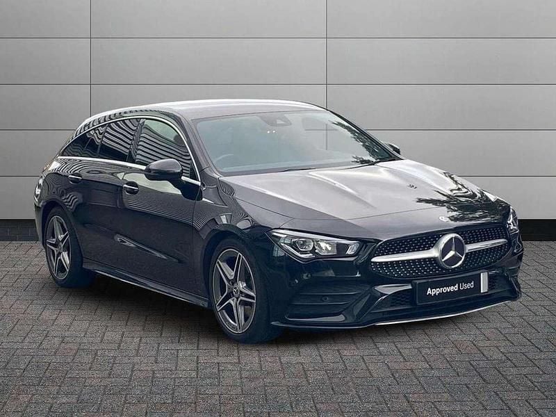 Black Used 2019 Mercedes CLA200 AMG line Estate | £17,350 (Fair price) - Image 1/4