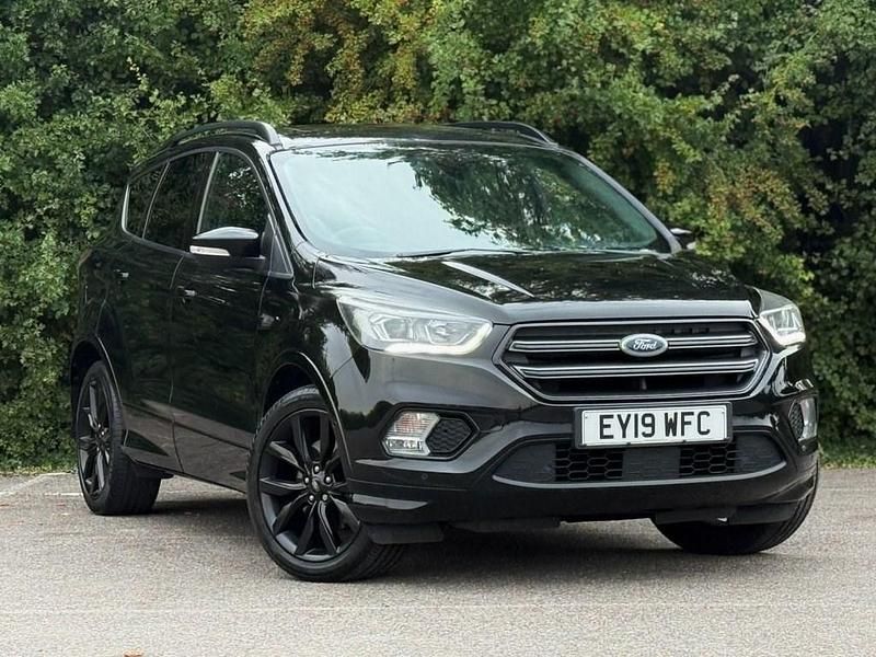 Black Used 2019 Ford Kuga ST-Line SUV | £12,490 (Fair price) - Image 1/4