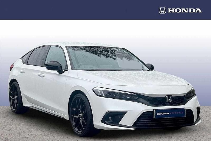 Used Honda Civic Hybrid 143 HP (105 kW) 2023 Platinum white