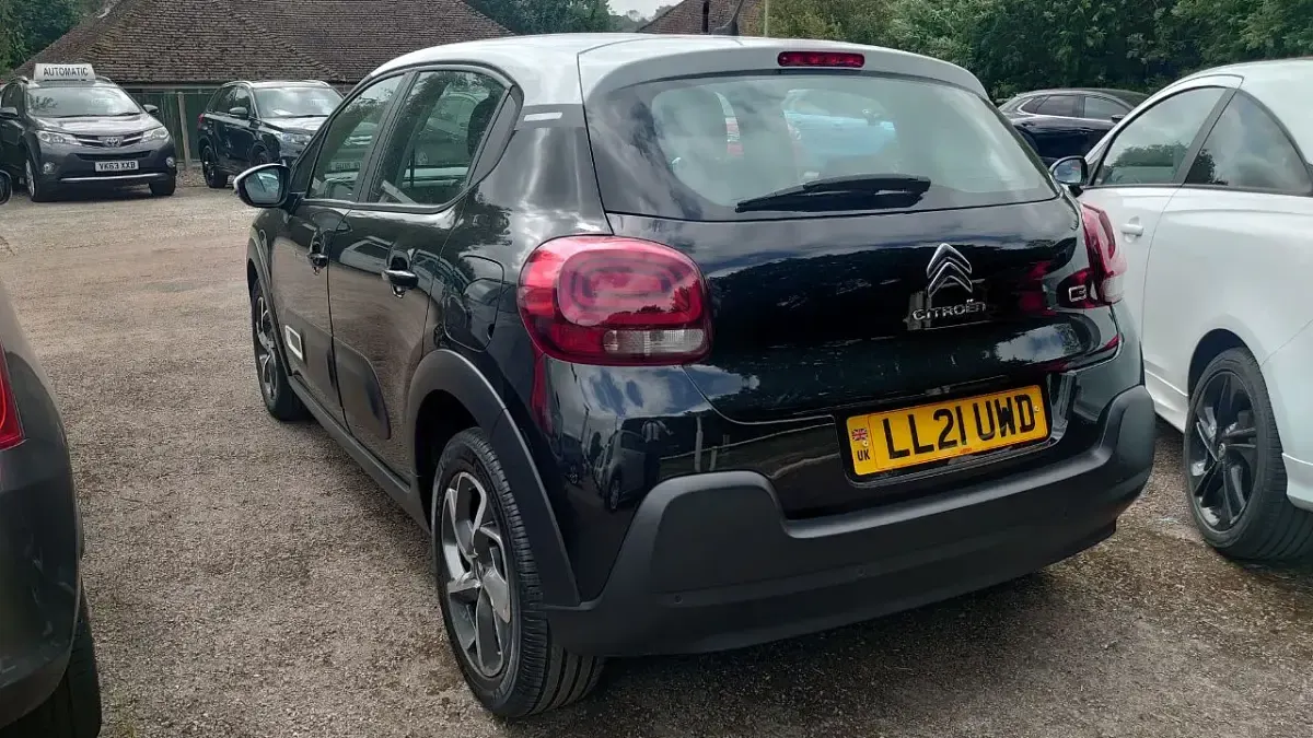 Used Citroën C3 PureTech 2021 Black Hatchback