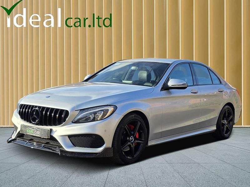 Used Mercedes C220 AMG line 2017 Silver Sedan
