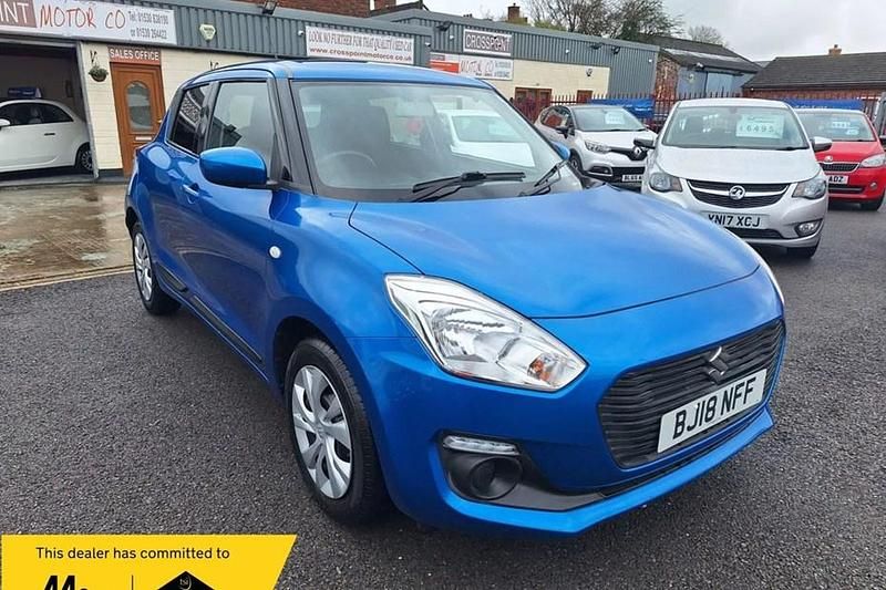 Used Suzuki Swift SZ3 90 HP (66 kW) 2018 Blue Hatchback
