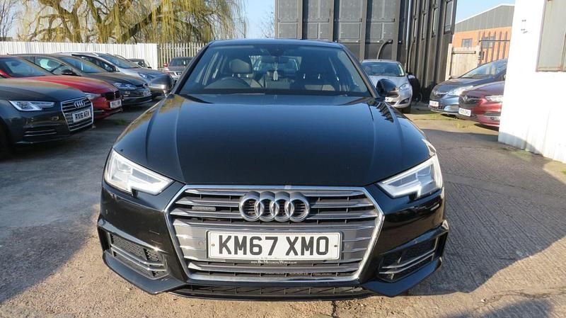 Usado Audi A4 S-Line 190 CV (139 kW) 2017 Negro Berlina