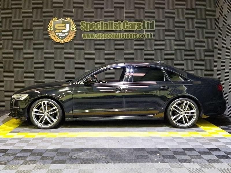 Used Audi A6 Black Edition 190 HP (139 kW) 2016 Black Sedan