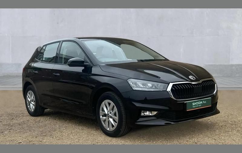 Used Skoda Fabia SE 95 HP (69 kW) 2025 Black magic pearlescent Hatchback