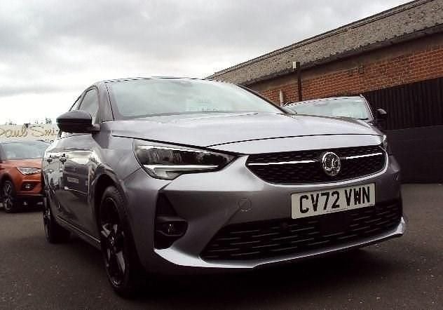 Used Vauxhall Corsa S 130 HP (95 kW) 2023 Quartz greycarbon black Hatchback